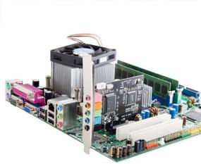 img 2 attached to 🔊 Padarsey PCIe Sound Card for PC Windows 7 with Low Profile Bracket - 5.1 Internal Sound Card, PCI-e Audio Card with CMI8738 Chip, 3D Stereo, 32/64 Bit, PCI Express Adapter