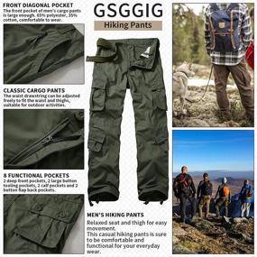 img 2 attached to GSGGIG Outdoor Tactical Lightweight 3355 Black 32 Outdoor Recreation