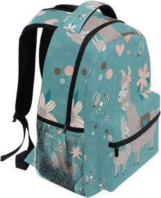 img 3 attached to Dinosaur Pattern Backpack Rucksack Students