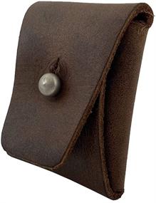 img 2 attached to Handmade Leather Minimalist Pouch: Coin/Cash/Wallet Organizer 👝 + 101 Year Warranty from Hide & Drink