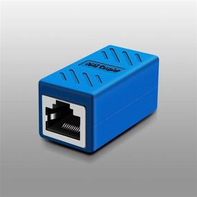 img 3 attached to 5-Pack RJ45 Coupler Ethernet Extension for Cat7/Cat6/Cat5e/Cat5 Network Cable - Female to Female Network Connectors (Blue)