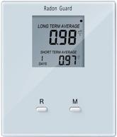 portable home radon detector - elifecity long and short-term radon meter, battery-powered & easy-to-use logo
