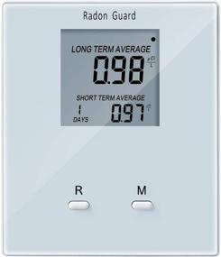 img 4 attached to Portable Home Radon Detector - Elifecity Long and Short-Term Radon Meter, Battery-Powered & Easy-to-Use