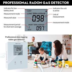 img 2 attached to Portable Home Radon Detector - Elifecity Long and Short-Term Radon Meter, Battery-Powered & Easy-to-Use