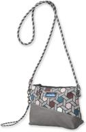 👜 kavu rockfern zip handbag pouch featuring crossbody rope strap for enhanced seo logo