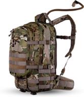 🎒 source tactical assault 20l hydration backpack with 3l wlps low profile hydration bladder, high-flow storm drinking valve, and molle webbing in multicam logo