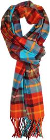 img 3 attached to Ted Jack Classic Cashmere Checkered Women's Accessories and Scarves & Wraps