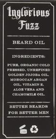 img 1 attached to Inglorious Fuzz Beard Growth Oil: Advanced Conditioner for Facial Hair and Skin - Fragrance Free - Enhances Beards for Superior Men