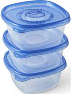 🍱 glad food storage containers - tall entrée container - 42 oz - set of 3 logo