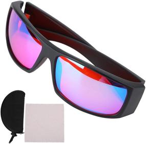 img 4 attached to 🌈 Colorblind Glasses for Red-Green Deficiency - Corrective Color Blindness Glasses for Improved Eyesight Indoors and Outdoors