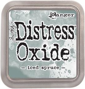 img 1 attached to 🎨 Discover the Versatile Ranger TDO56034 Tim Holtz Distress Oxides Ink Pad in Iced Spruce!