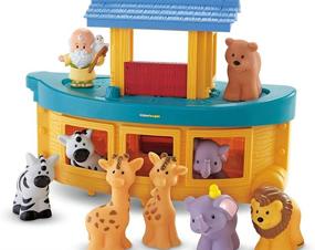 img 4 attached to 🚢 Fisher Price Little People Noah's Ark: A Fun and Educational Toy for Kids