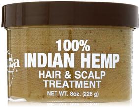 img 1 attached to 💆 KUZA Indian Hemp Hair and Scalp Treatment - 8 oz