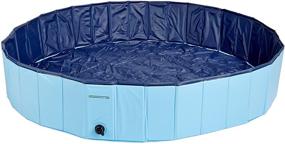 img 1 attached to 🐶 Stay Cool with the Blue Cool Pup Splash About Dog Pool