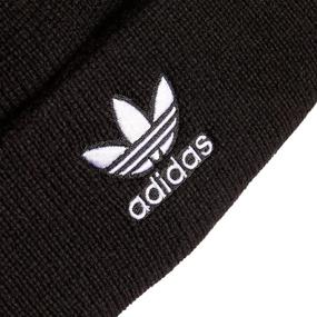 img 2 attached to Must-Have Adidas Originals Girls Trefoil Beanie - Perfect Boys' Accessory in Hats & Caps Collection