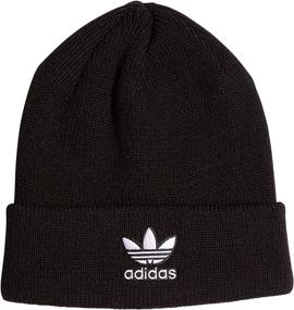 img 4 attached to Must-Have Adidas Originals Girls Trefoil Beanie - Perfect Boys' Accessory in Hats & Caps Collection