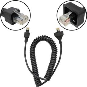 img 2 attached to 🎙️ VBLL Replacement RJ-45 8 Pin Mic Cable for Kenwood KMC-30 KMC-32 KMC-35 NX700 NX800 NX720 NX820 NX740 NX840 TK7160 TK7320 TK8102