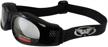 global vision slimline motorcycle goggles logo