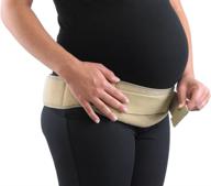 optp maternity si-loc support belt s/m (672): relieve back pain and stabilize hips during pregnancy логотип