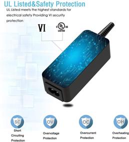 img 3 attached to 🔌 UL-список 19V 2,1A ЗУ для планшета Samsung Galaxy View SM-T670 T677 18,4 - блок питания сетевого адаптера