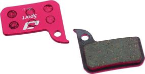 img 1 attached to 🔵 Jagwire - SRAM Disc Brake Pads, Sport Semi-Metallic, Compatible with SRAM Apex 1, CX1, Force 1 and 22, Level, Red eTap, Rival 22, S700 B1, S901