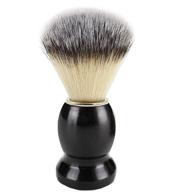 🪒 bassion hand crafted shaving brush: men's luxury salon tool with hard wood handle - perfect father's day gift from daughter, wife or kids logo