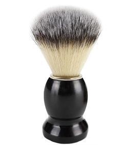 img 4 attached to 🪒 Bassion Hand Crafted Shaving Brush: Men's Luxury Salon Tool with Hard Wood Handle - Perfect Father's Day Gift from Daughter, Wife or Kids