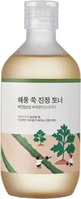 img 4 attached to 🌿 300ml ROUND LAB Mugwort Calming Toner with Madecassoside for Soothing Effect, Water-based Toner