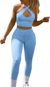 img 4 attached to QINSEN Leggings Outfits Running Seamless Sports & Fitness in Team Sports