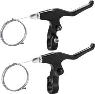 black cnc bicycle brake lever: ideal mountain bike handlebar brake lever for mtb logo