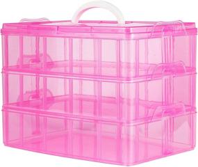 img 4 attached to Stackable Storage Container Compartments Non Toxic