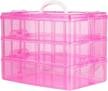 stackable storage container compartments non toxic logo