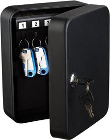 img 3 attached to Secure Your Belongings with AdirOffice Steel Security Cabinet in Black