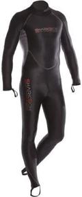 img 2 attached to 🦈 Chillproof 1PC Full Wetsuit for Men with Sharkskin