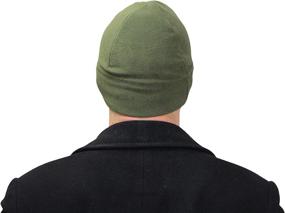 img 2 attached to Temple Tape Tactical Fleece Beanie Outdoor Recreation and Outdoor Clothing