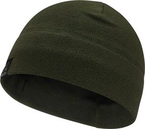 img 4 attached to Temple Tape Tactical Fleece Beanie Outdoor Recreation and Outdoor Clothing