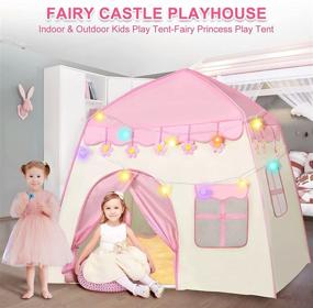 img 3 attached to 🏰 Yonader Playhouse Outdoor Princess Birthday: Create a Fairytale Party Wonderland!