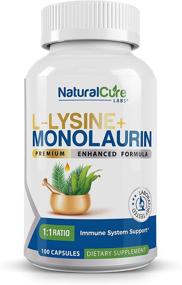 img 4 attached to Natural Cure Labs Соотношение L Lysine Monolaurin