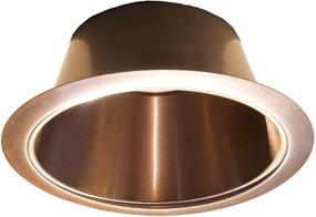 img 2 attached to 💡 Copper Reflector Voltage Recessed Light Fit - Brilliant Illumination for Stylish Ambiance