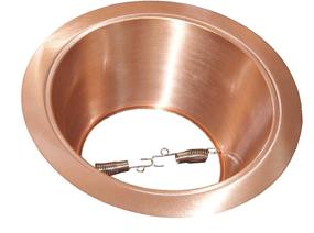 img 1 attached to 💡 Copper Reflector Voltage Recessed Light Fit - Brilliant Illumination for Stylish Ambiance