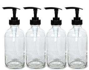 img 4 attached to Convenient Vivaplex Large Empty Bottles: Ideal Travel Accessories for Lotions, Travel Bottles & Containers