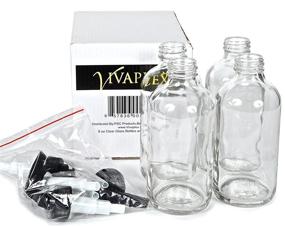 img 2 attached to Convenient Vivaplex Large Empty Bottles: Ideal Travel Accessories for Lotions, Travel Bottles & Containers