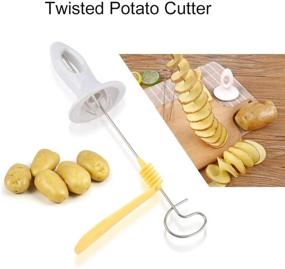 img 3 attached to Potato Twister Reusable Stainless Vegetable