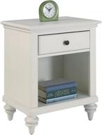 🏡 home styles bermuda white night stand: elegant and functional bedroom furniture логотип