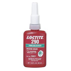 img 1 attached to Loctite 29031 290 Green Threadlockers - High Capillary Action, 1.69 oz. (50 mL)