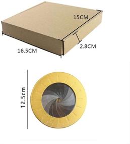 img 3 attached to 304 Stainless Steel Drawing Circles Geometric Tool - Rotatable Circle Drawing Aid with Adjustable Measuring Ruler