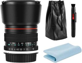 img 4 attached to 📷 JINTU 85mm F1.8 Portrait Prime Telephoto Lens for Canon EF SLR Camera 4000D 2000D 1200D 1100D 1300D 90D 80D 60D 70D 7D Mark II 5D Mark III 650D 750D 700D 550D 200D