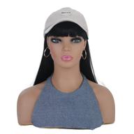 👤 l7 life size pvc mannequin manikin head: realistic wig display for wigs, sunglasses, necklace & earrings logo