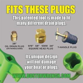 img 1 attached to 🛥️ Boat Drain Plug Wrench - Enhanced Buster Tool for Efficient Draining