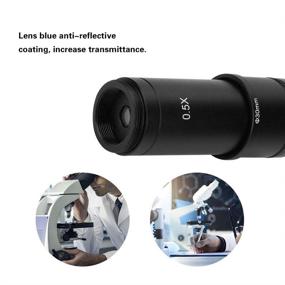 img 3 attached to 🔍 Optimal 0.5× C-Mount Lens Adapter Set for Microscopes – Compatible with 23.2mm and 30mm/23.2mm/30.5mm CCD Cameras and Digital Eyepieces
